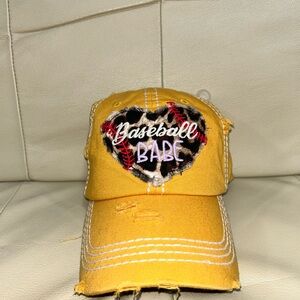 KBETHOS Yellow Baseball Babe Hat